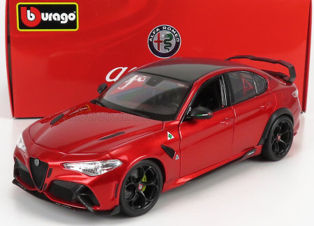 Alfa Romeo Giulia GTAm Rosso Metallizzato Red Met Burago 1:18 Nuovo 1/18