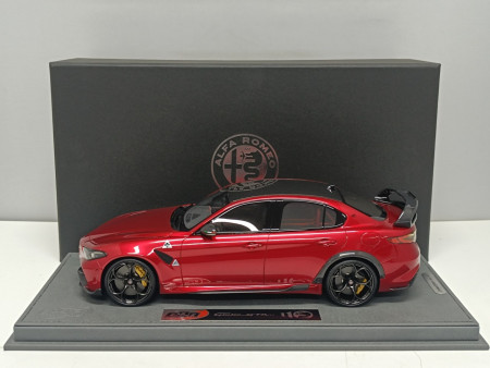 Alfa Romeo Giulia GTAm Rosso Red 2020 - BBR 1:18 Usato Limited Edition 